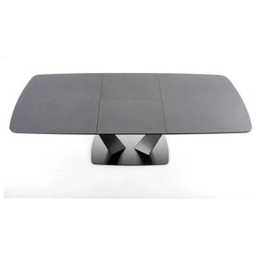 Masa extensibila HOUSTON OCN-37552, gri/negru