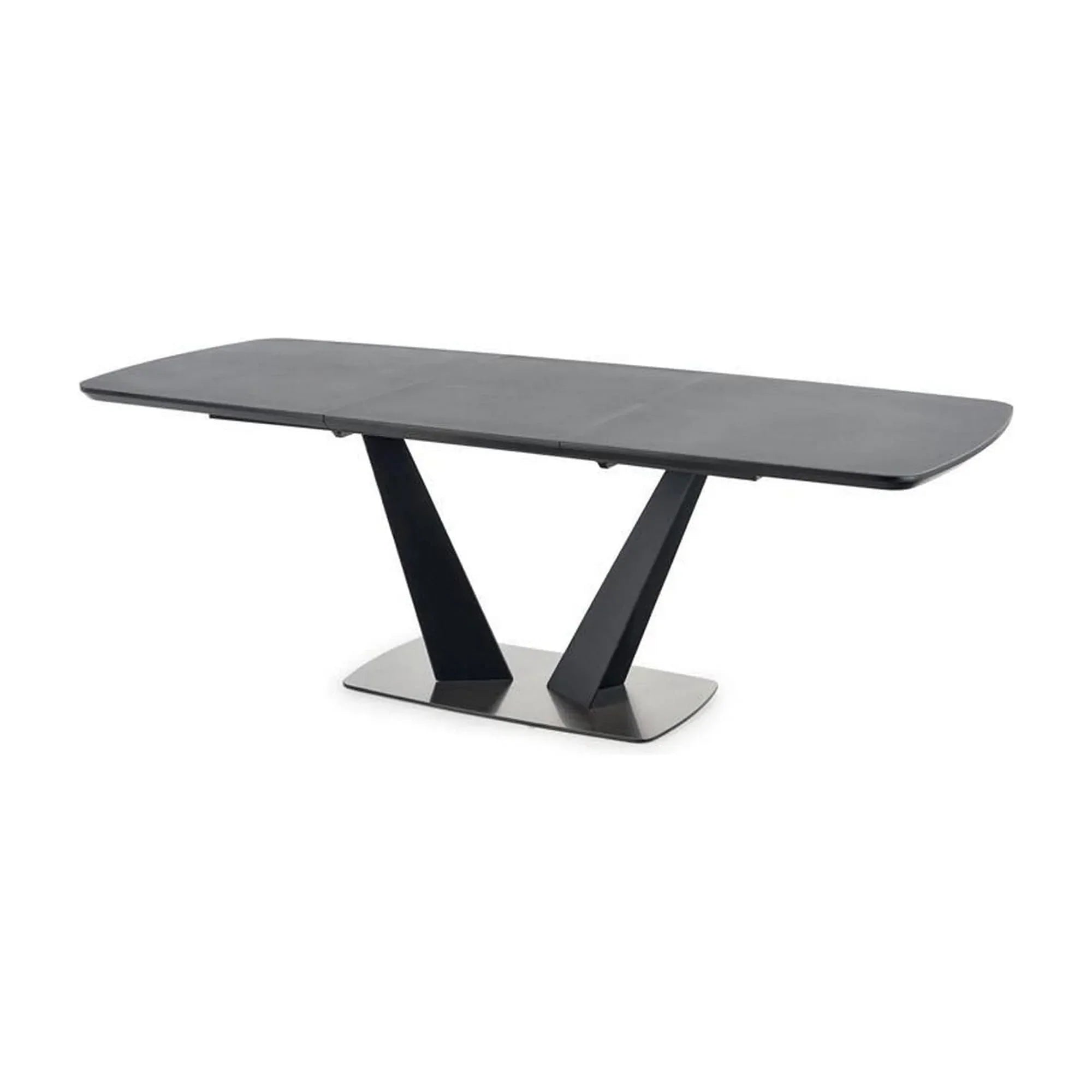 Masa extensibila HOUSTON OCN-37552, gri/negru