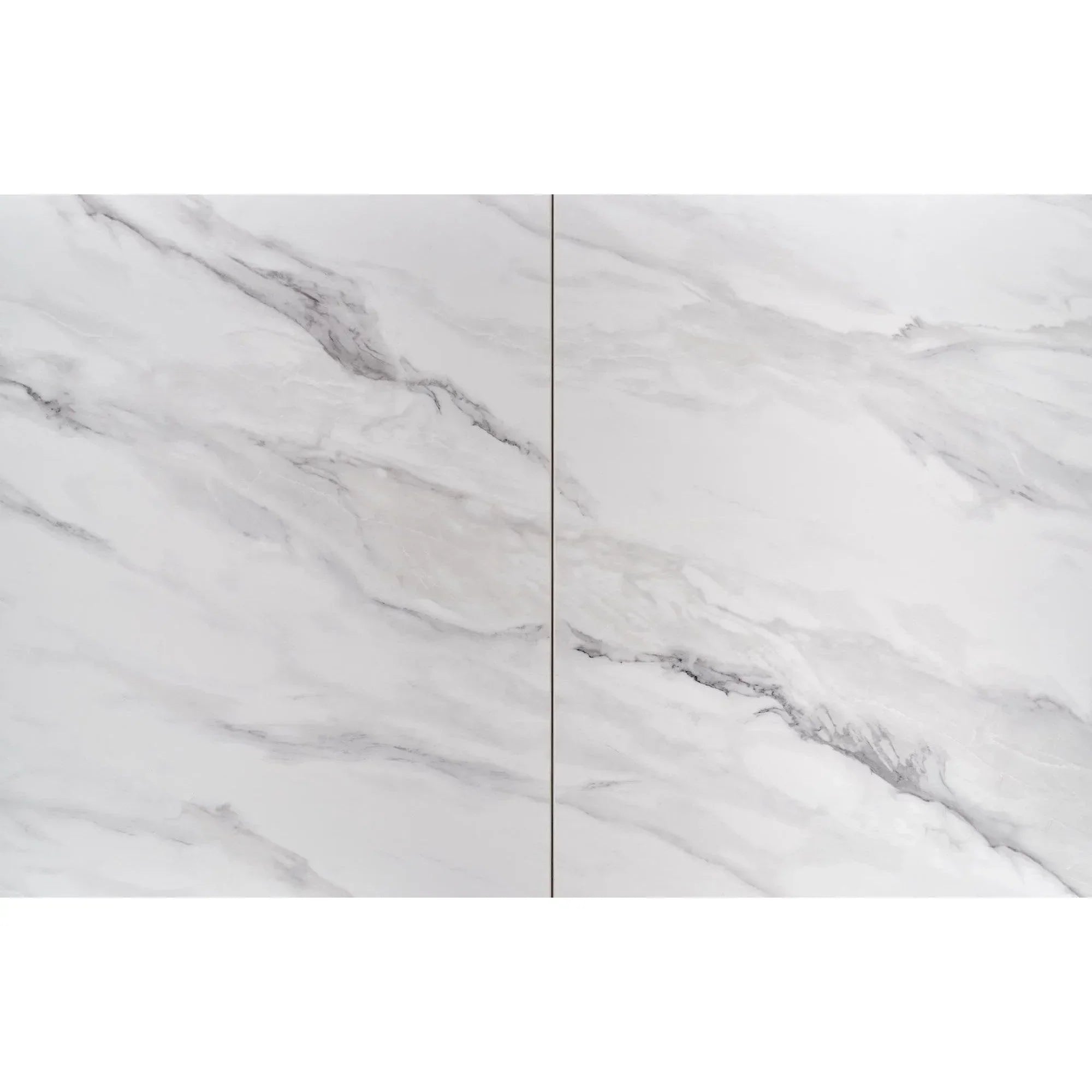 Masa extensibila HOUSTON OCN-37554, alb/gri