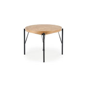 Masa extensibila HOUSTON OCN-37563, stejar/negru