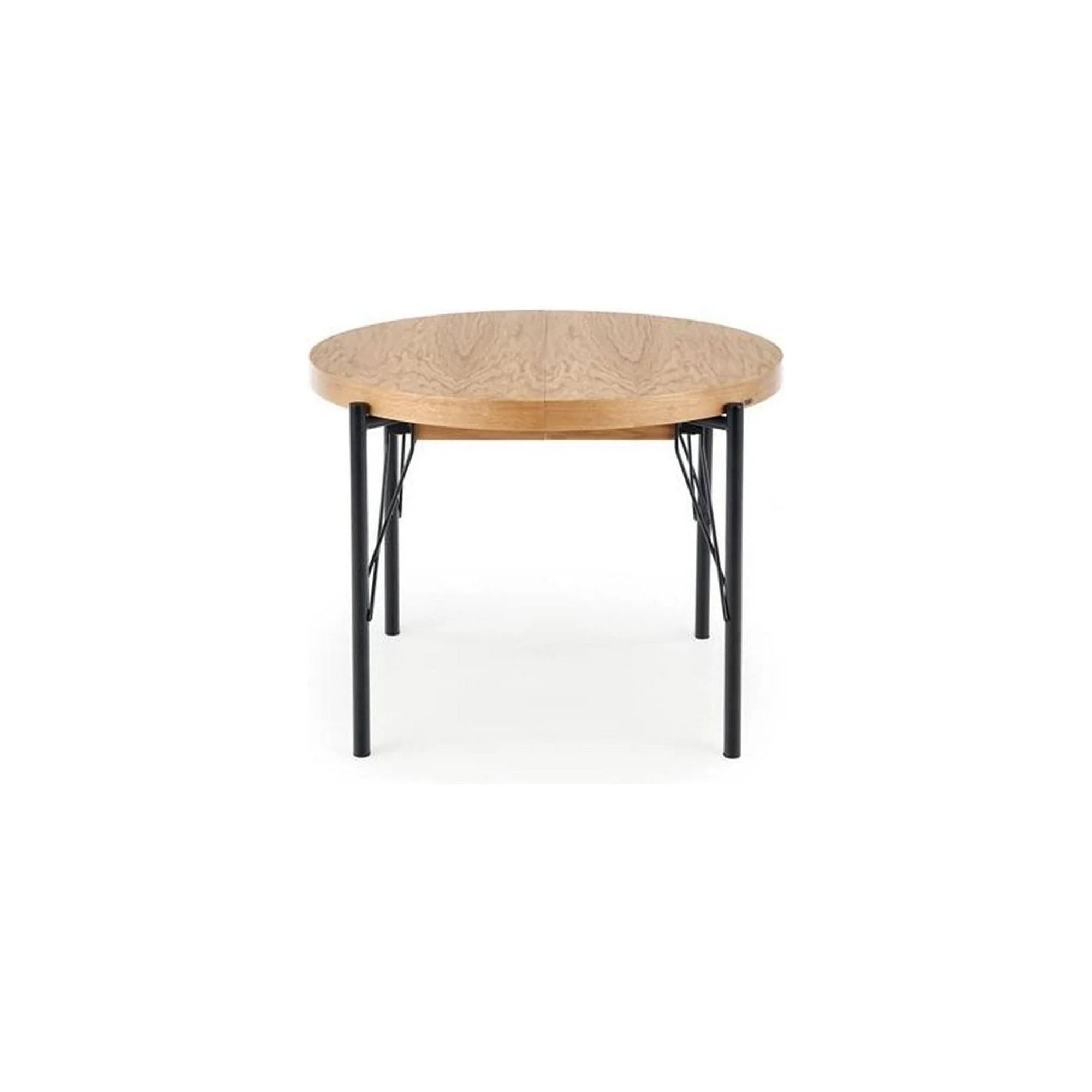 Masa extensibila HOUSTON OCN-37563, stejar/negru