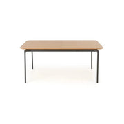 Masa extensibila HOUSTON OCN-37566, stejar/negru