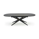 Masa extensibila SANDRO, negru, 180/240x100x76 cm