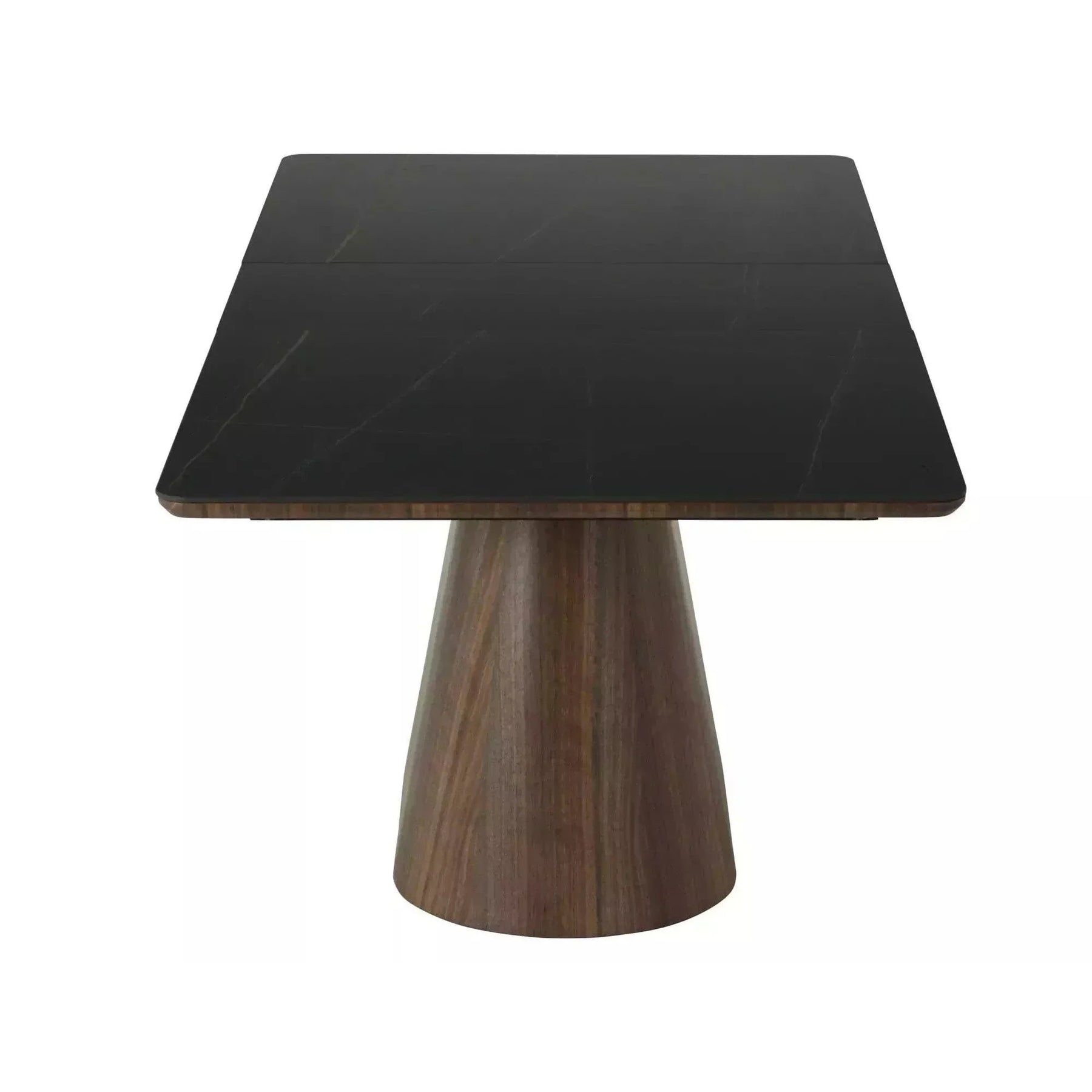 Masa extensibilaDETROIT OCN-39609, negru/nuc