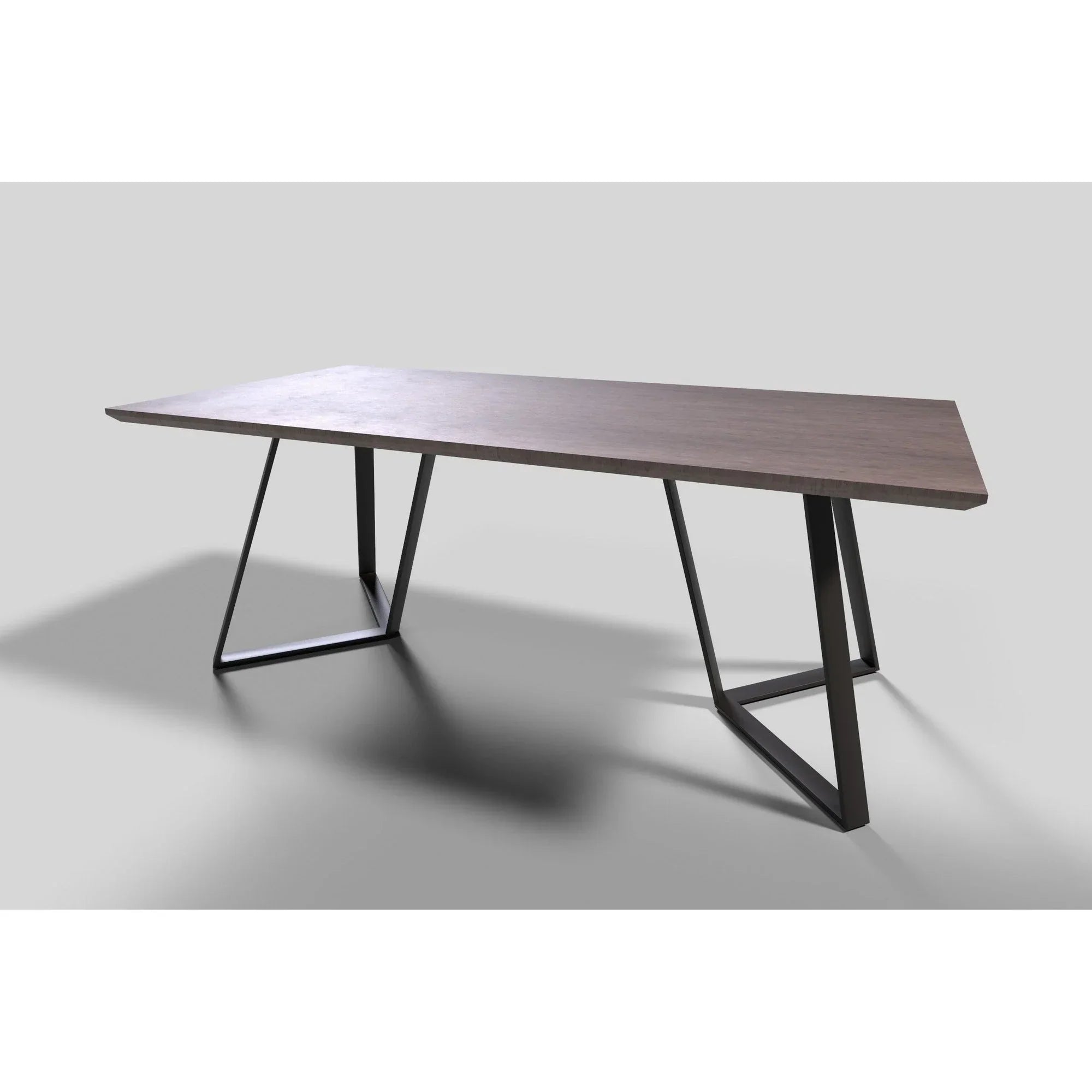 Masa HOUSTON OCN-27702, nuc rustic/negru