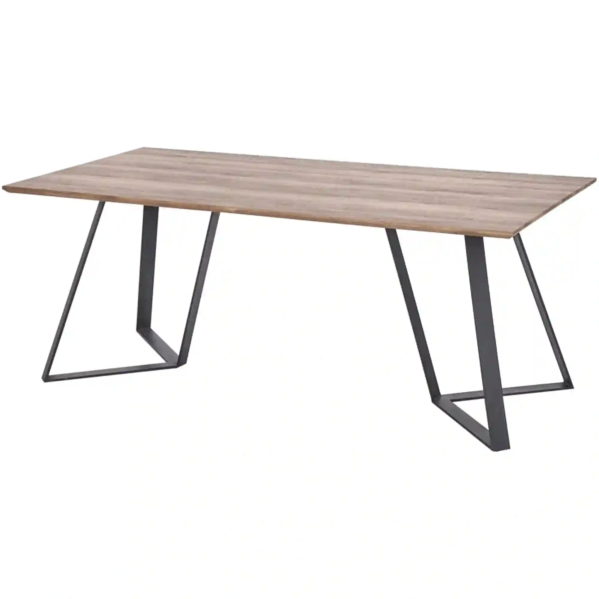 Masa HOUSTON OCN-27702, nuc rustic/negru