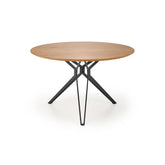 Masa HOUSTON OCN-37315, stejar auriu/negru