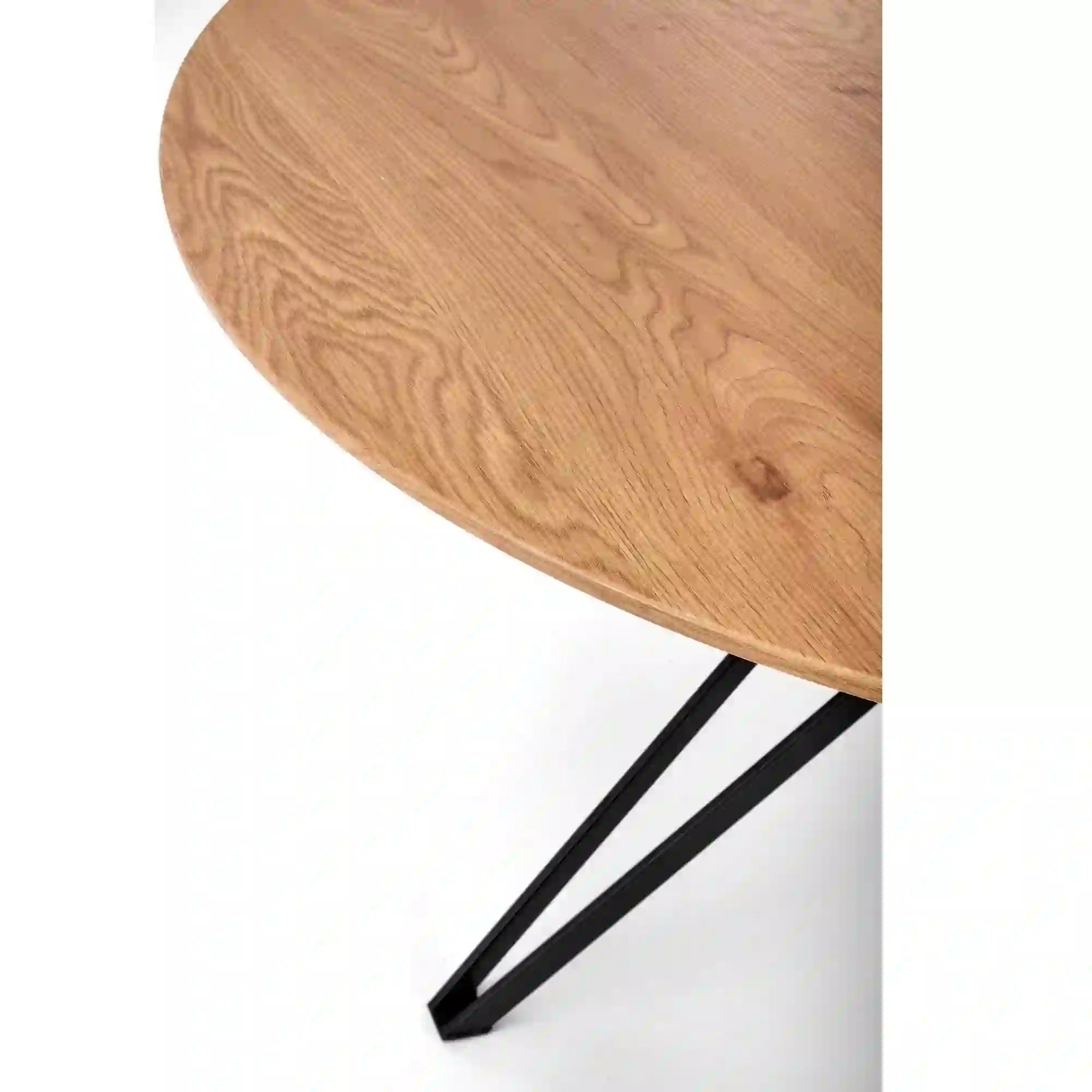 Masa HOUSTON OCN-37315, stejar auriu/negru