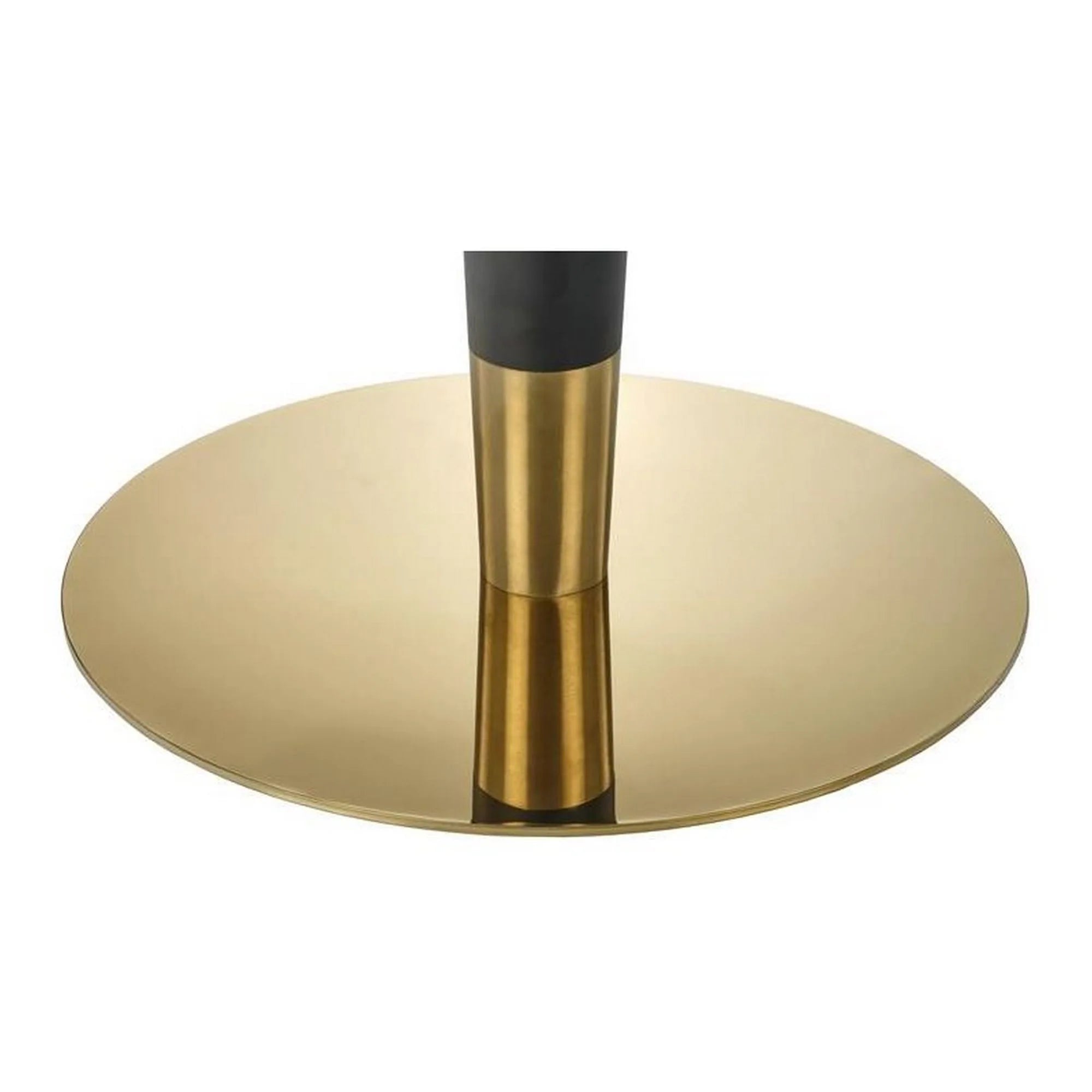 Masa HOUSTON OCN-37341, alb/negru/auriu