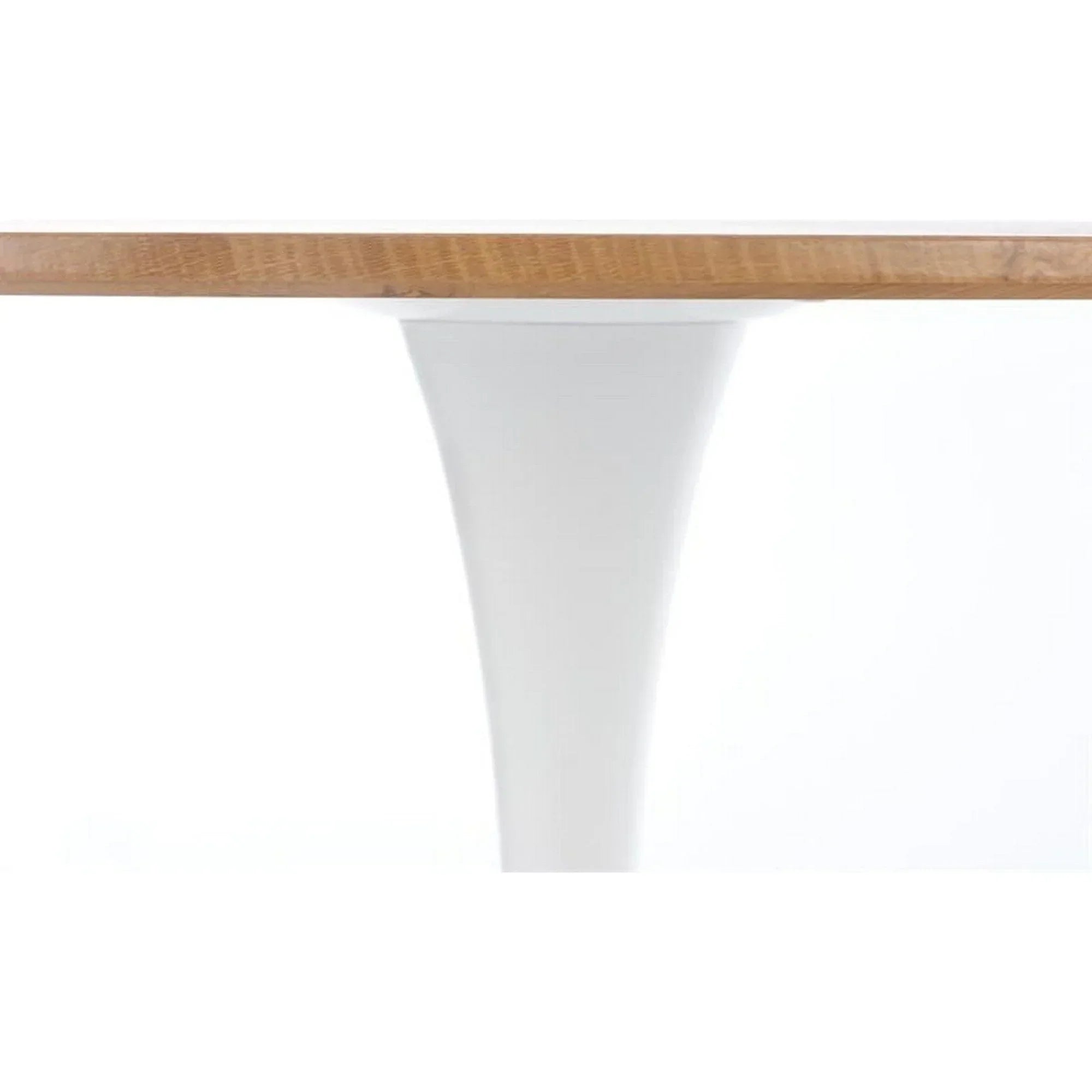 Masa HOUSTON OCN-37402, stejar alb/alb