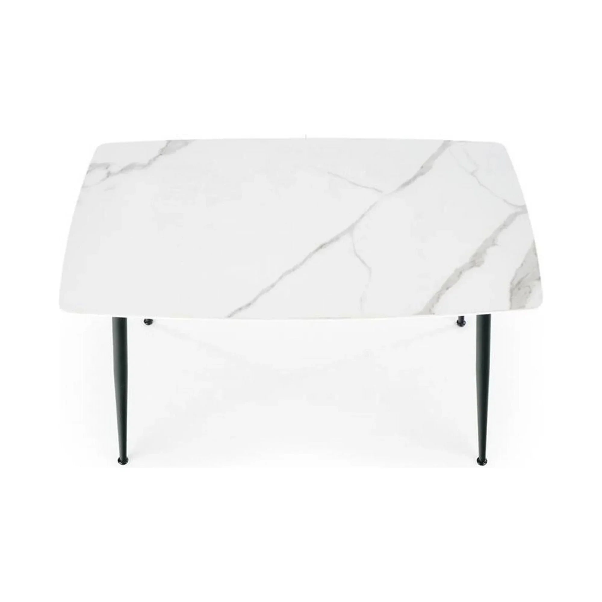 Masa HOUSTON OCN-37407, alb/negru