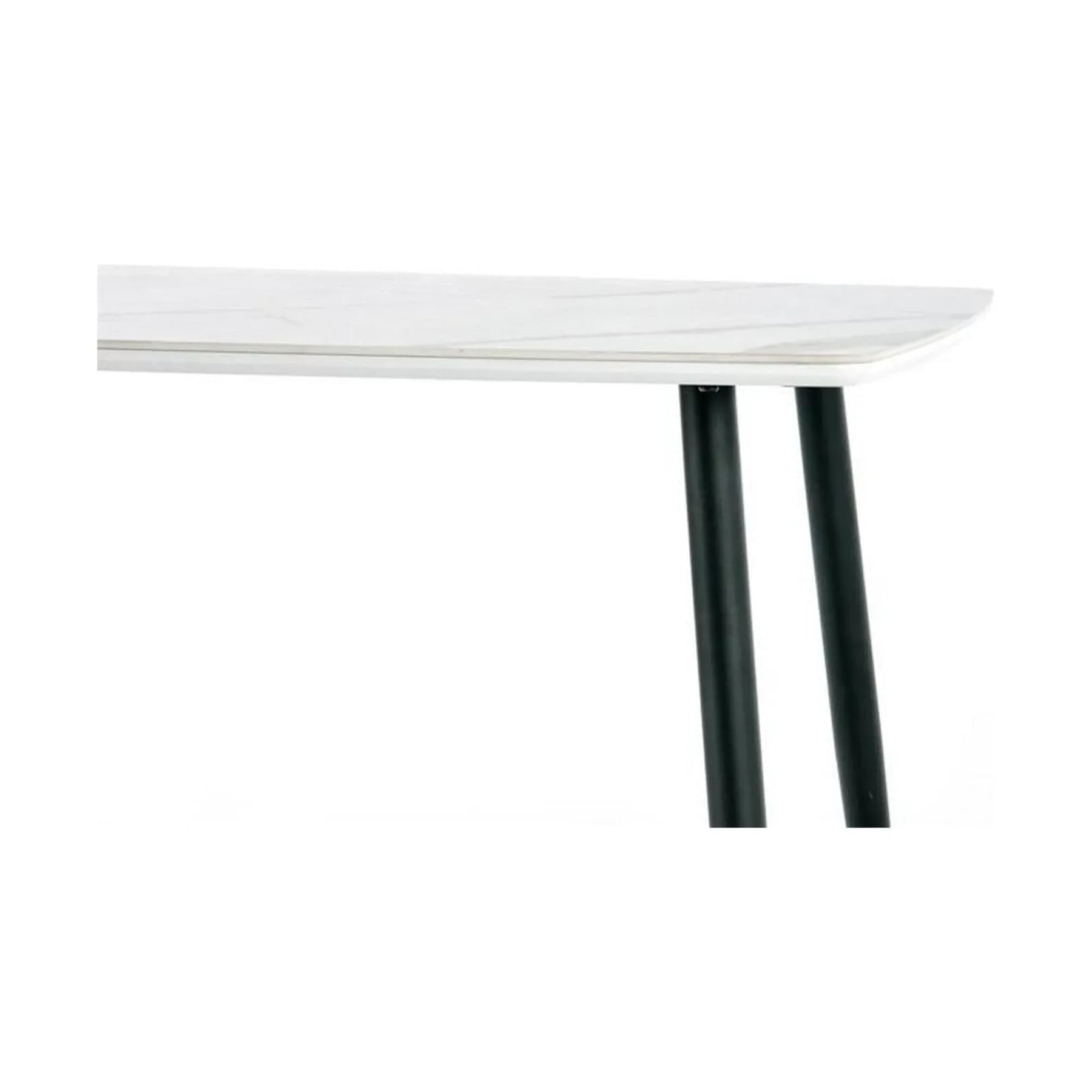 Masa HOUSTON OCN-37407, alb/negru