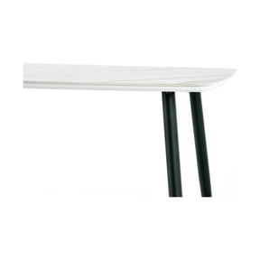 Masa HOUSTON OCN-37407, alb/negru