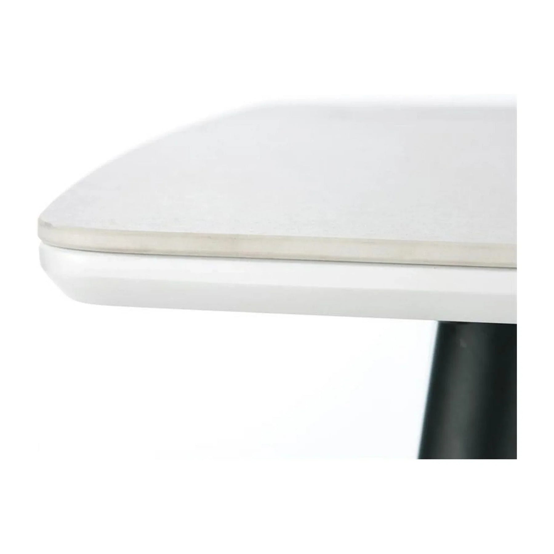 Masa HOUSTON OCN-37407, alb/negru