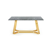 Masa HOUSTON OCN-37409, negru/auriu