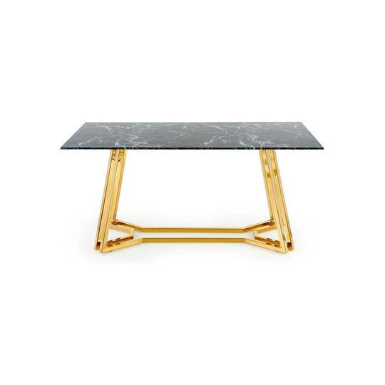Masa HOUSTON OCN-37409, negru/auriu