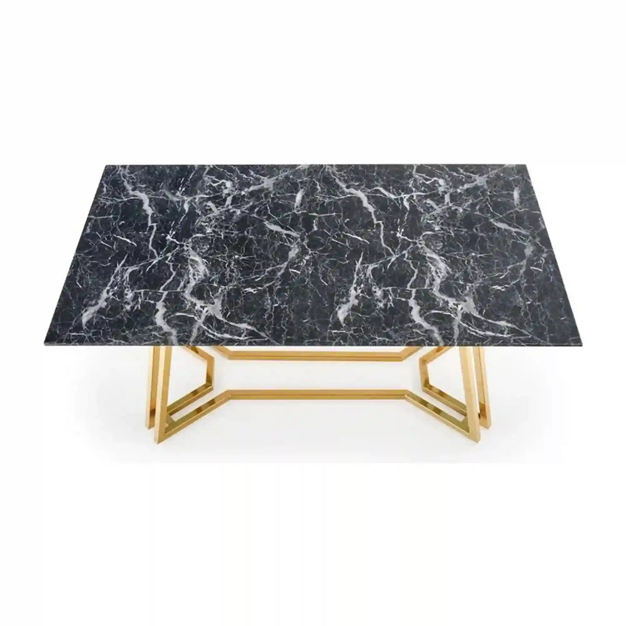 Masa HOUSTON OCN-37409, negru/auriu