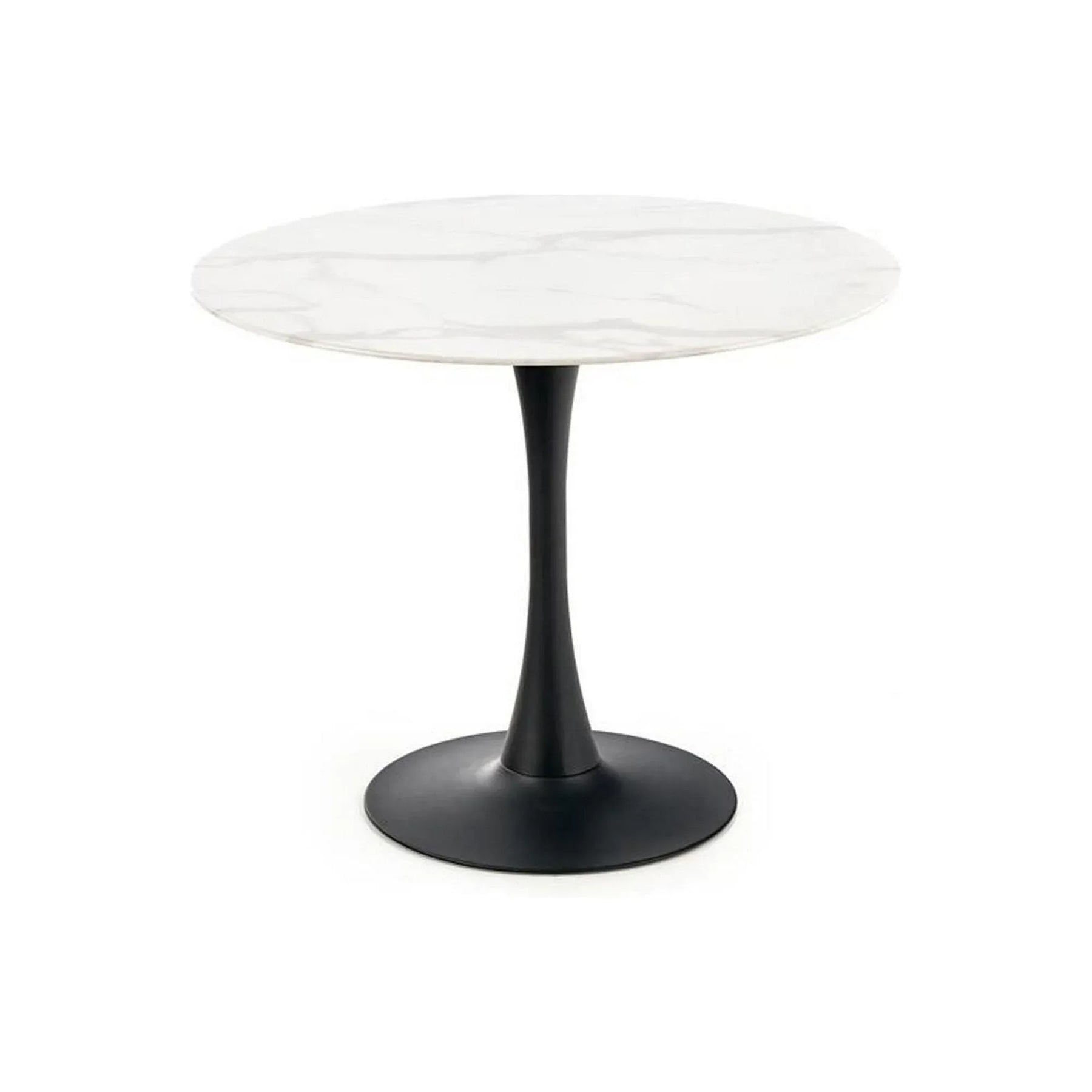 Masa HOUSTON OCN-37414, alb/negru