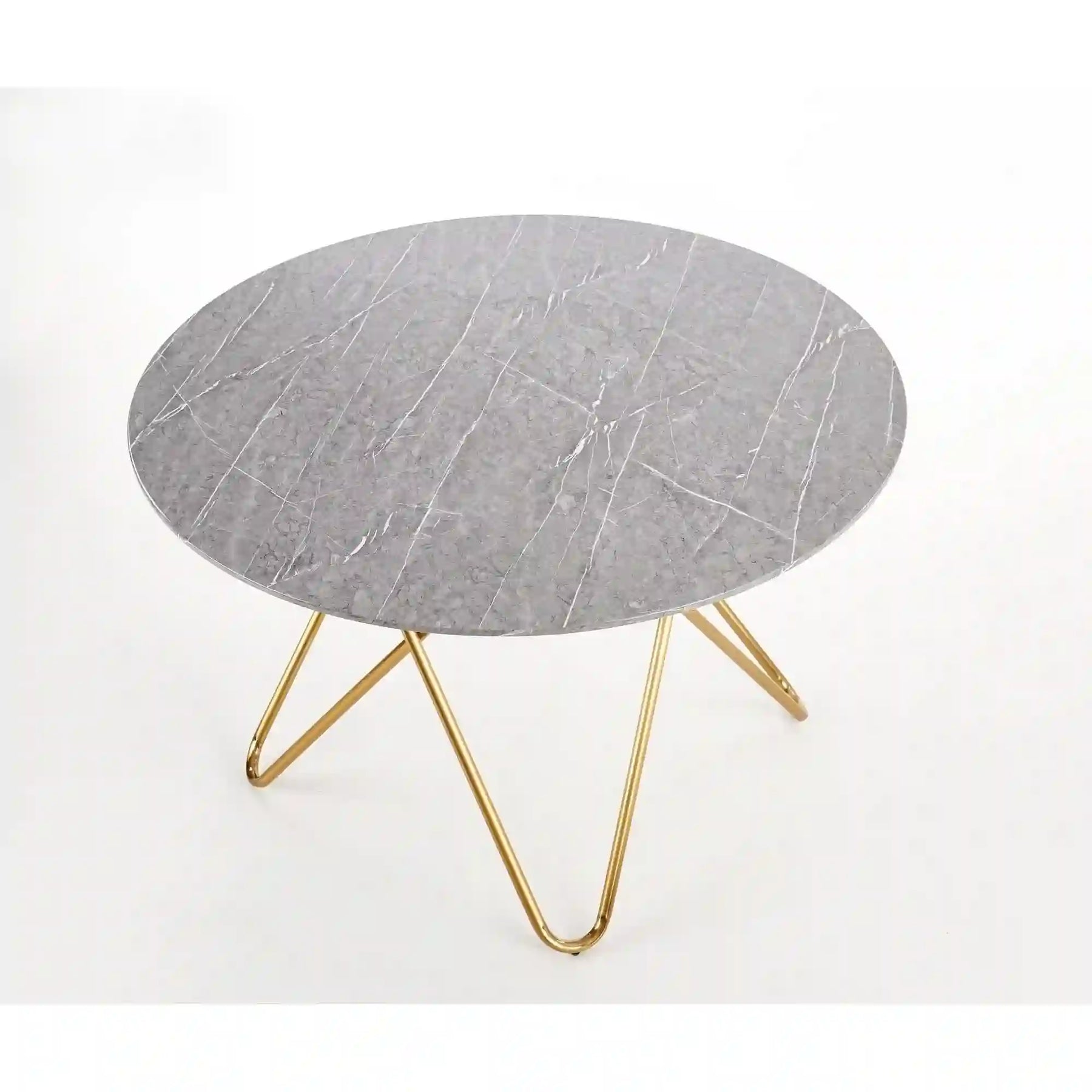 Masa HOUSTON OCN-37436, gri/auriu