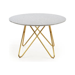 Masa HOUSTON OCN-37436, gri/auriu