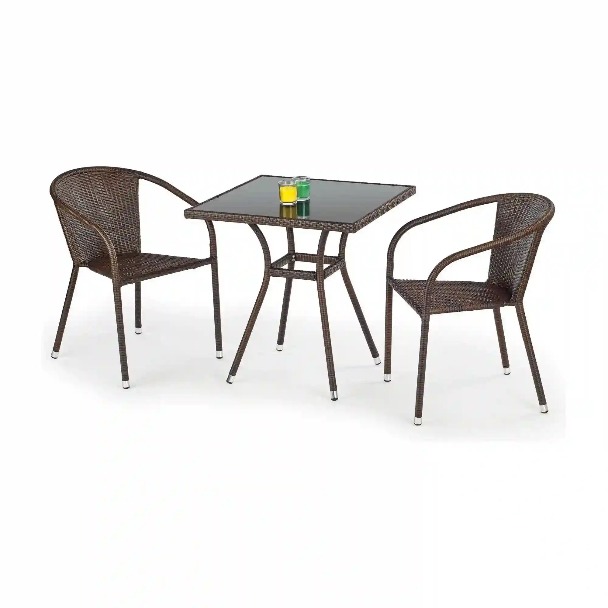 Masa HOUSTON OCN-37439, negru/maro