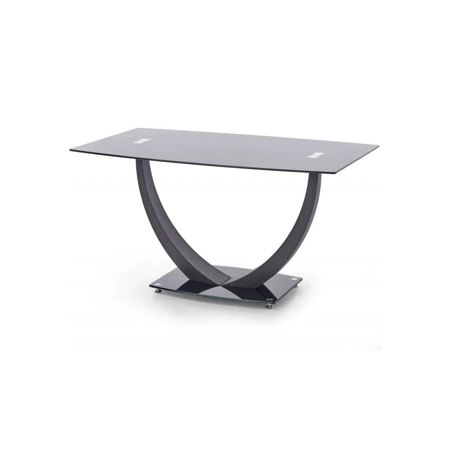 Masa HOUSTON OCN-37479, negru/transparent