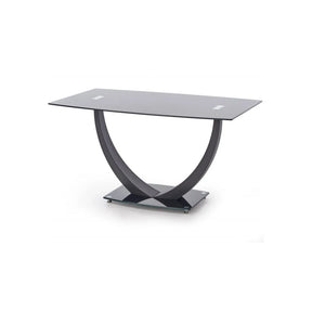 Masa HOUSTON OCN-37479, negru/transparent