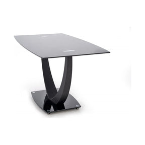 Masa HOUSTON OCN-37479, negru/transparent