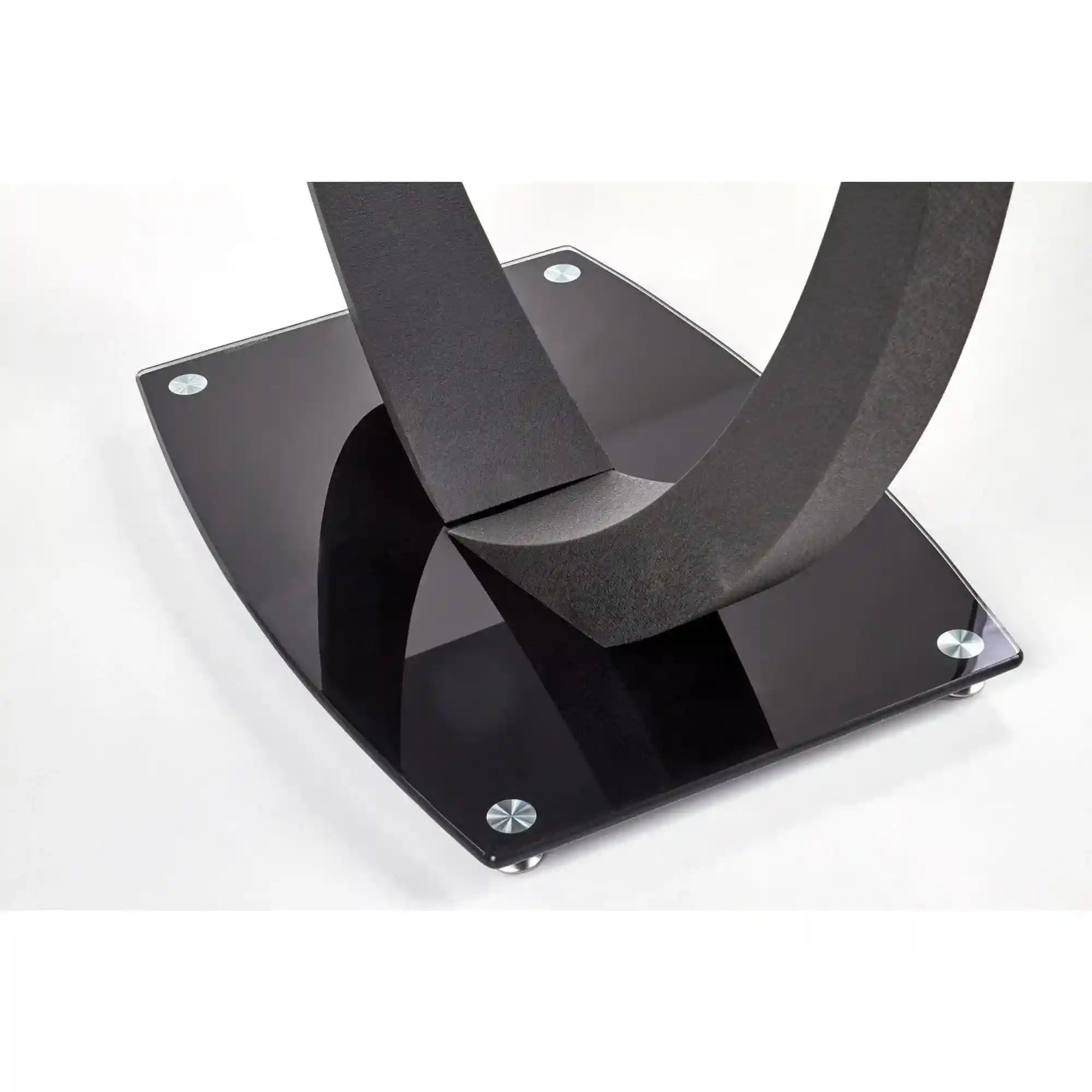 Masa HOUSTON OCN-37479, negru/transparent