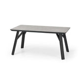 Masa HOUSTON OCN-37511, gri beton/negru