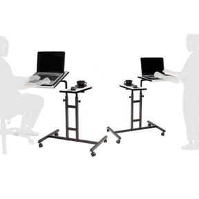Masa laptop AMSTERDAM OCN-31783, negru/alb