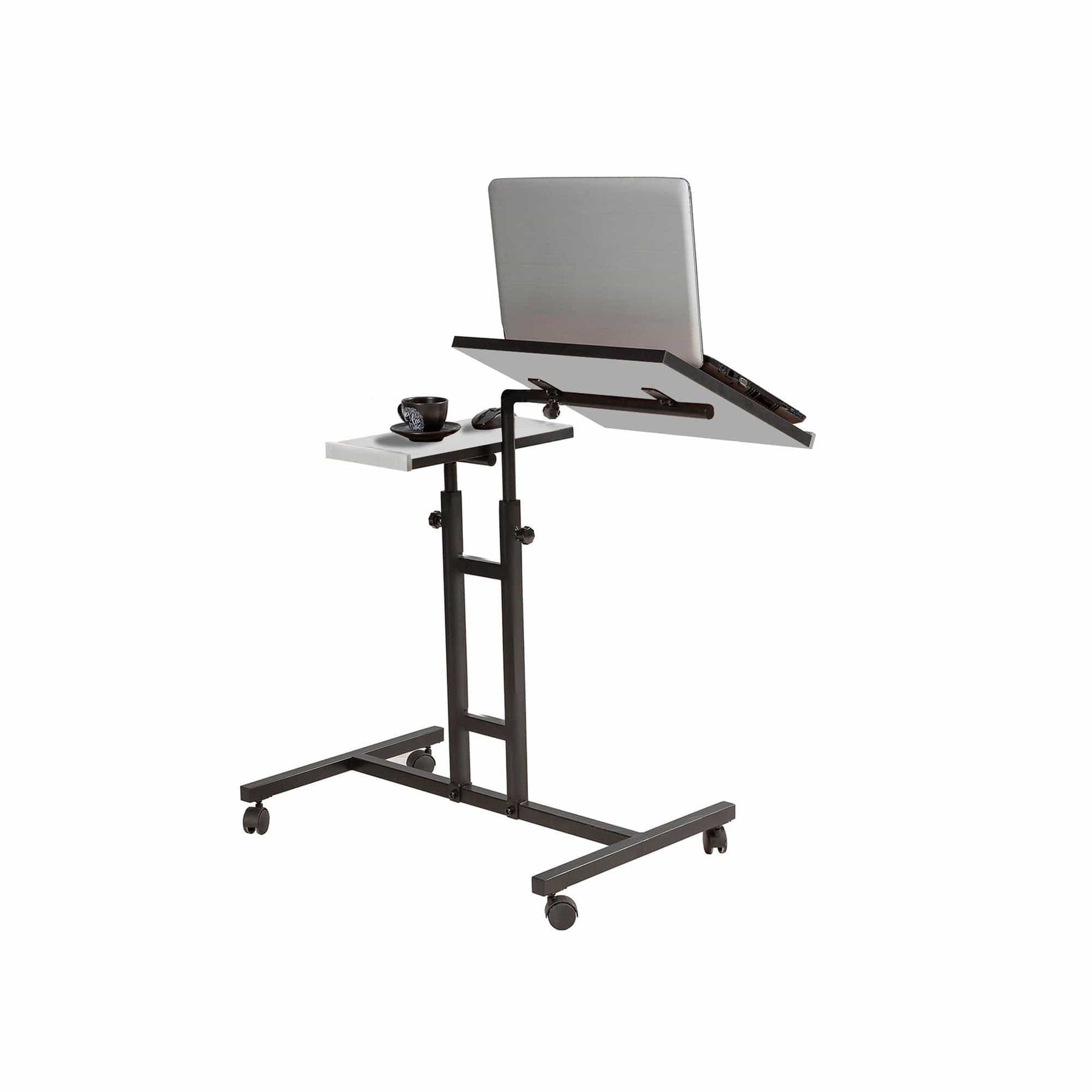 Masa laptop AMSTERDAM OCN-31783, negru/alb