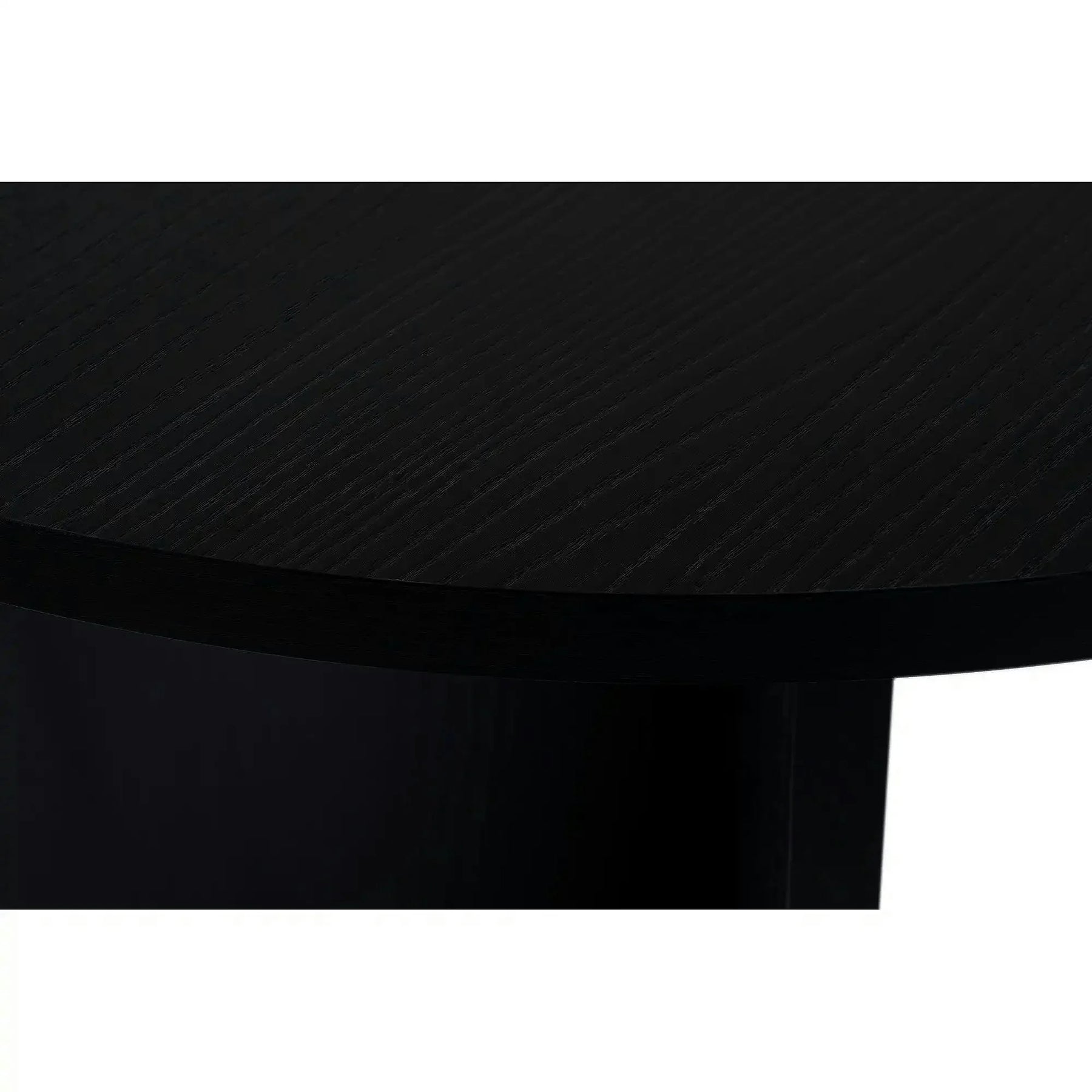 Masa SABLIN, PAL laminat, negru, 180×89.5×75 cm