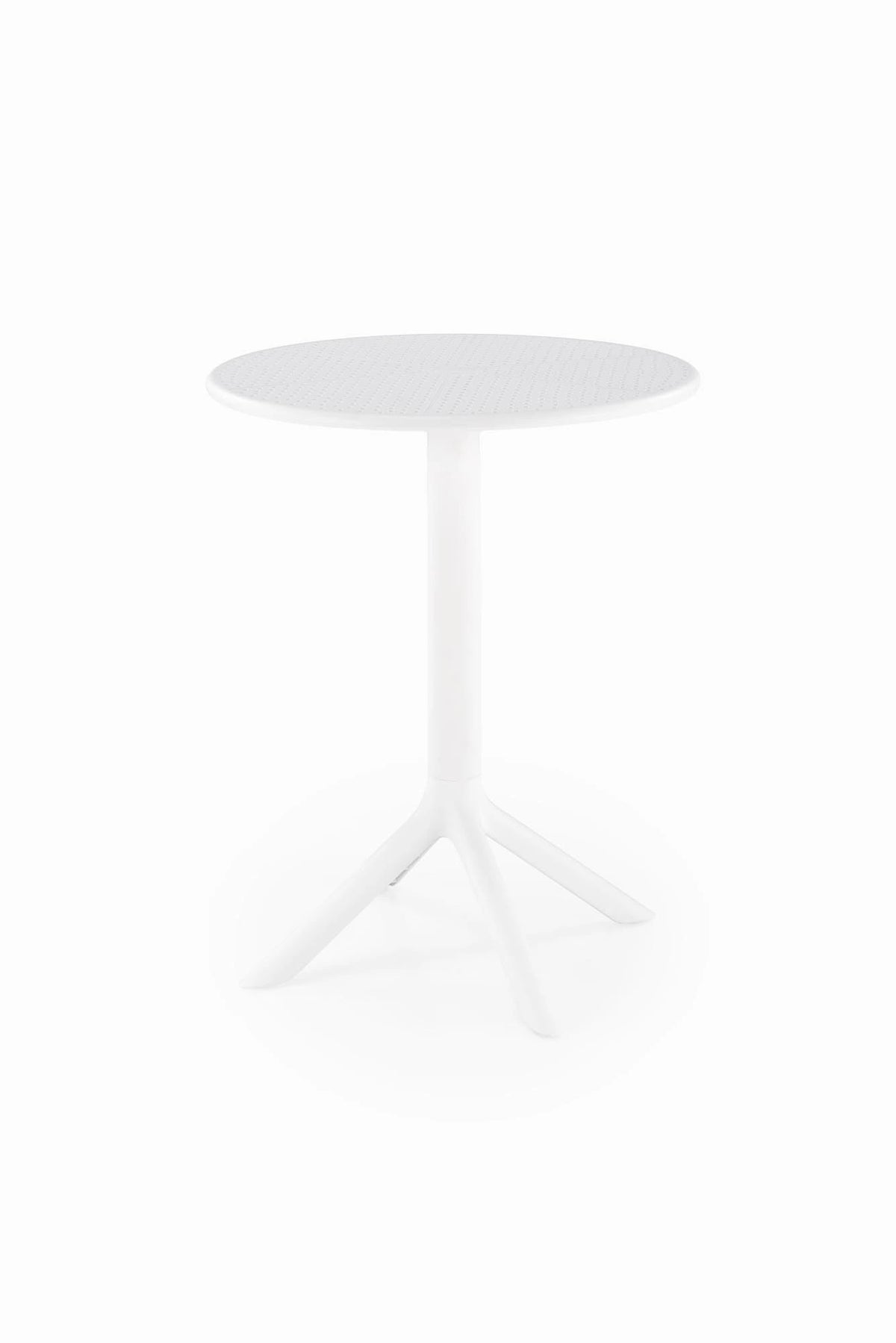 Masa CALVO, alb, polipropilena, 60x60x72 cm