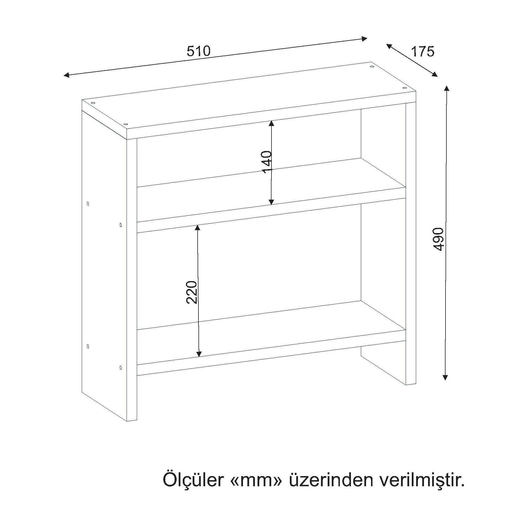 Masuta AMSTERDAM OCN-31600, alb