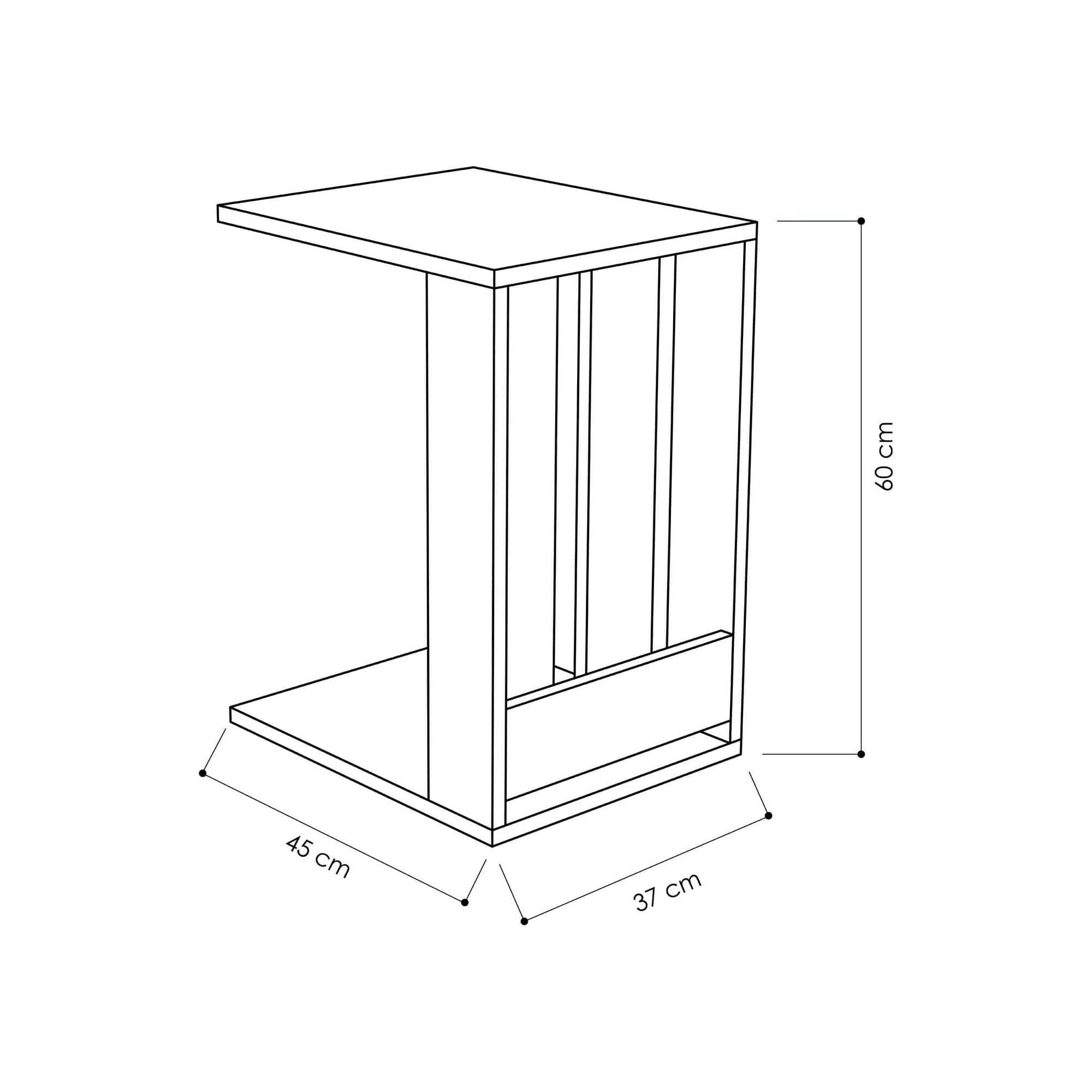 Masuta AMSTERDAM OCN-31631, gri antracit