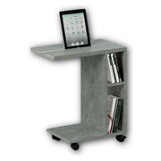 Masuta LATINO, gri ciment, lemn, 50x30x60 cm