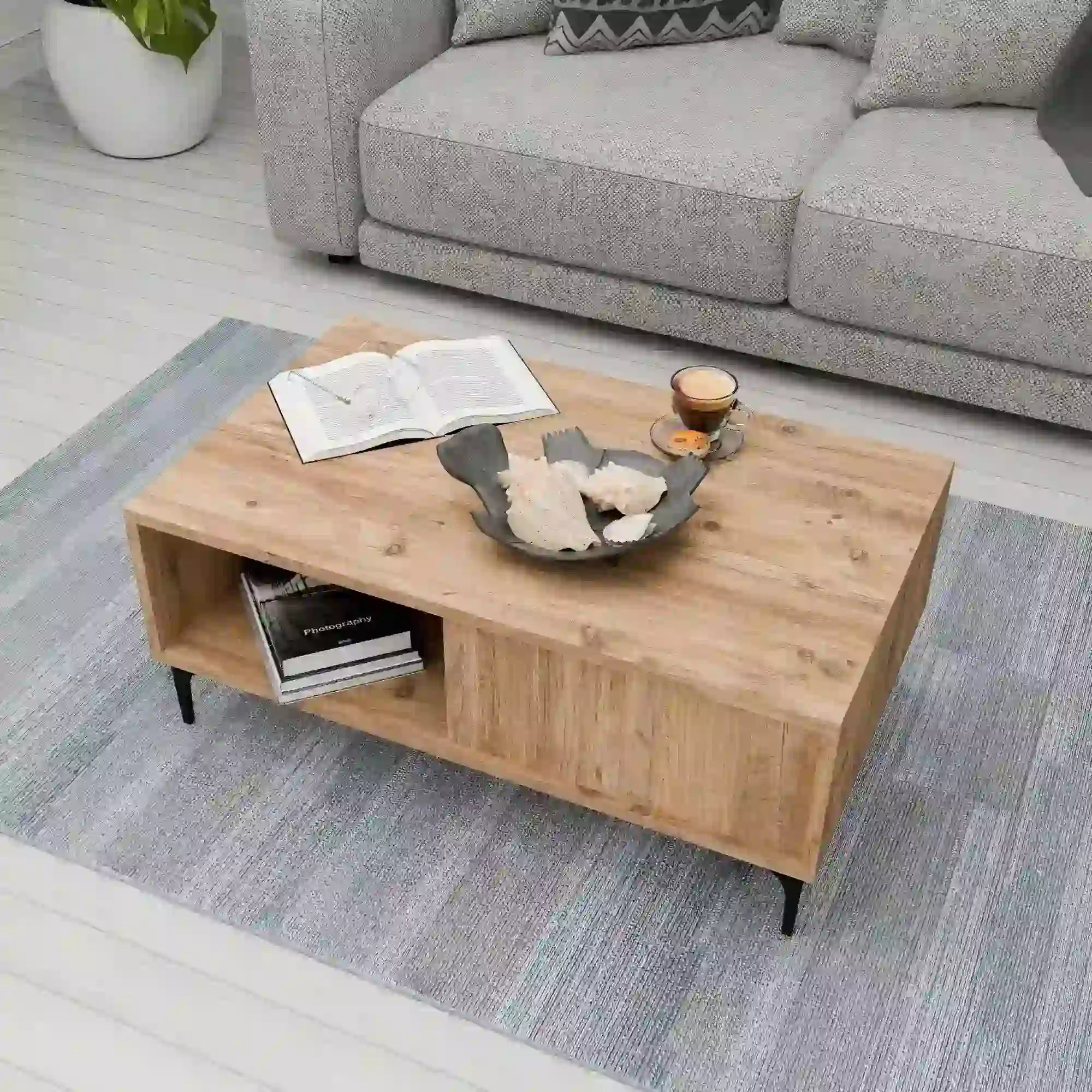 Masuta cafea AMSTERDAM OCN-31696, stejar