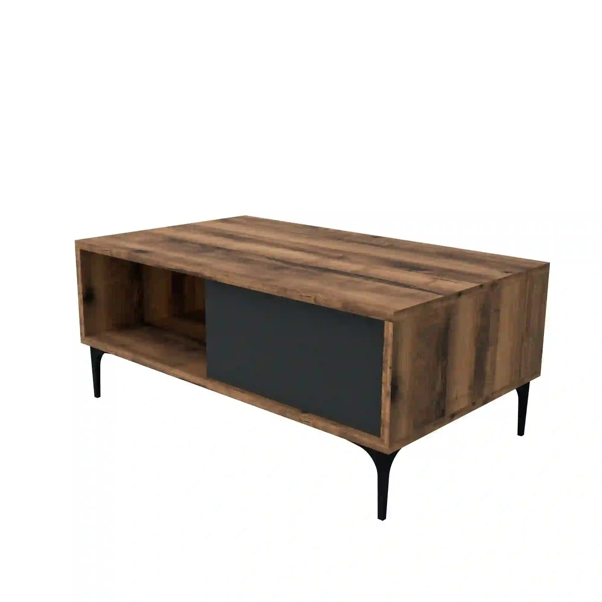 Masuta cafea AMSTERDAM OCN-31699, nuc/gri antracit