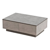 Măsuță de cafea gri deschis, modernă, ideală pentru living – primabucata
