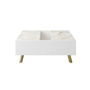 Masuta cafea AMSTERDAM OCN-31725, alb