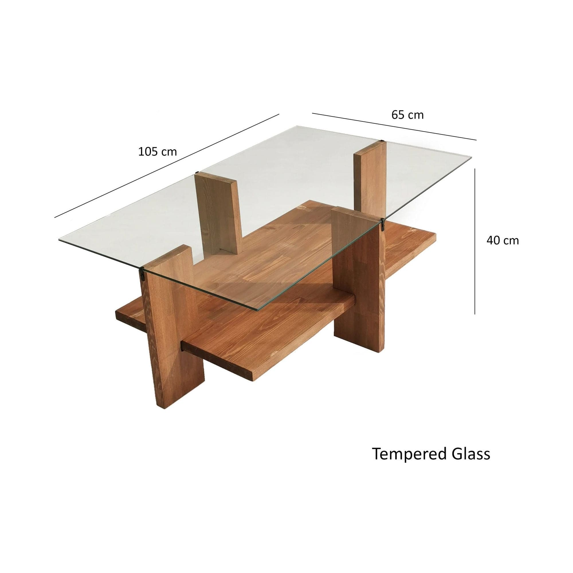 Masuta cafea AMSTERDAM OCN-31774, nuc