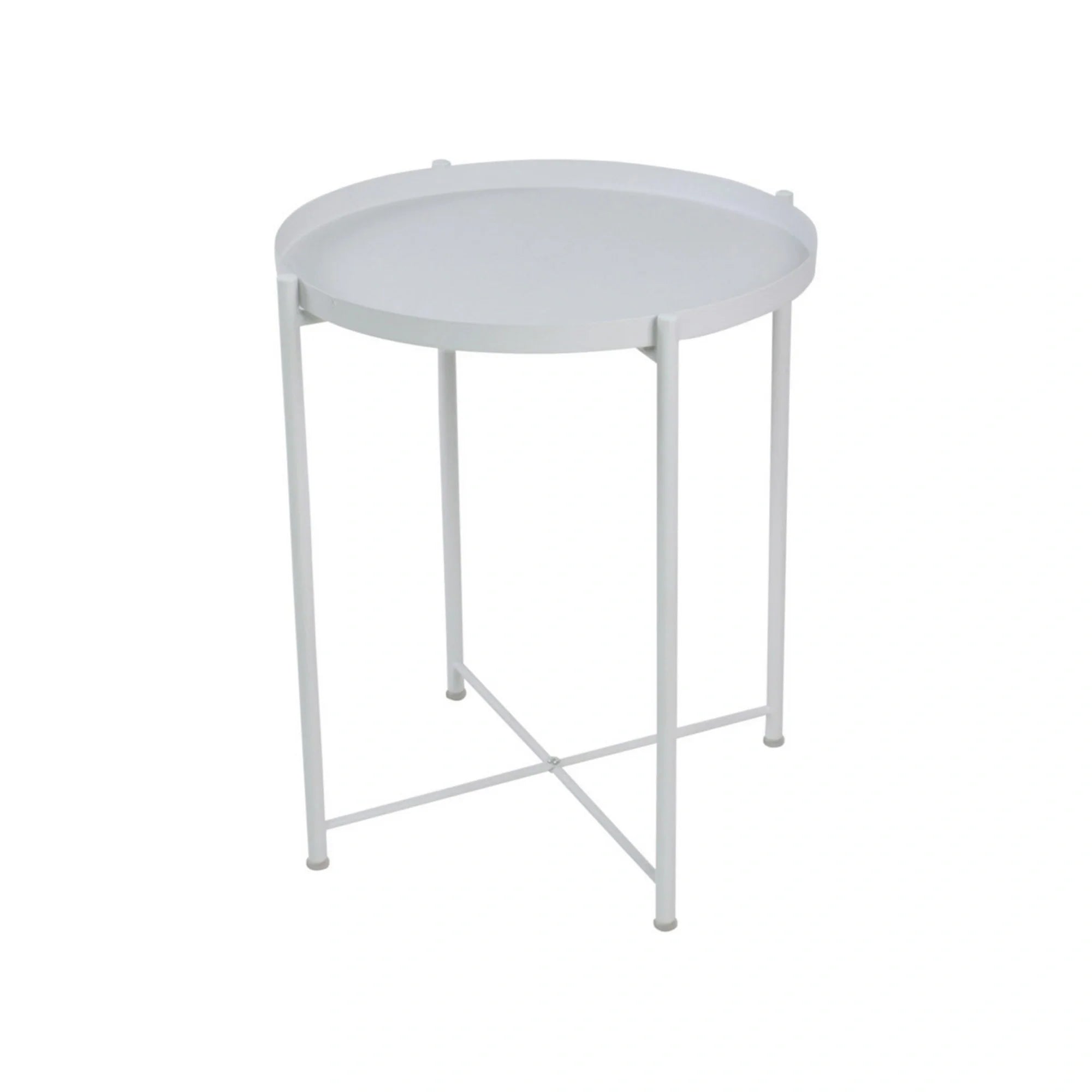 Masuta cafea BERGEN OCN-29001, alb