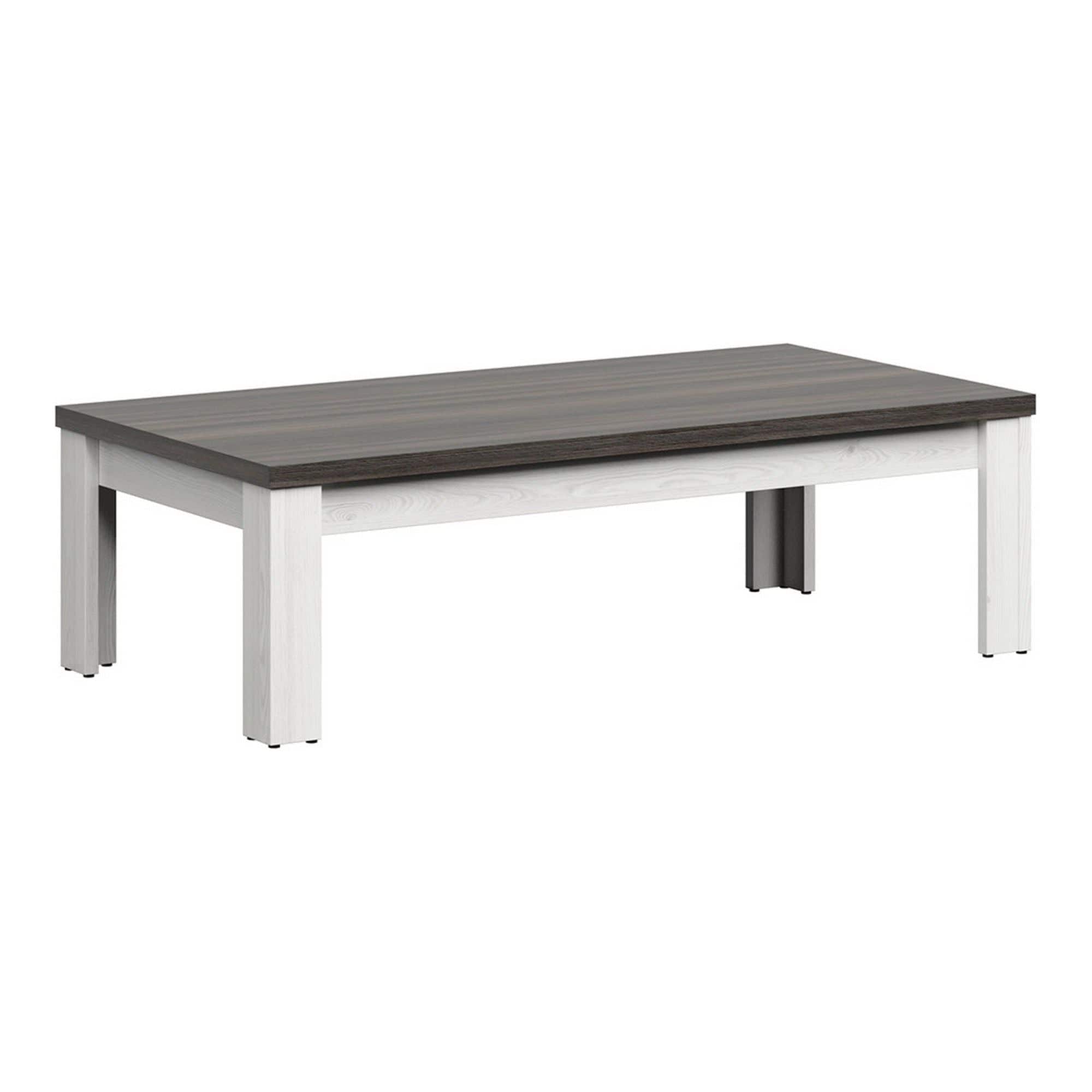 Masuta cafea BERGEN OCN-29061, gri inchis/pin larico