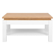 Masuta cafea BERGEN OCN-29074, alb/stejar grandson