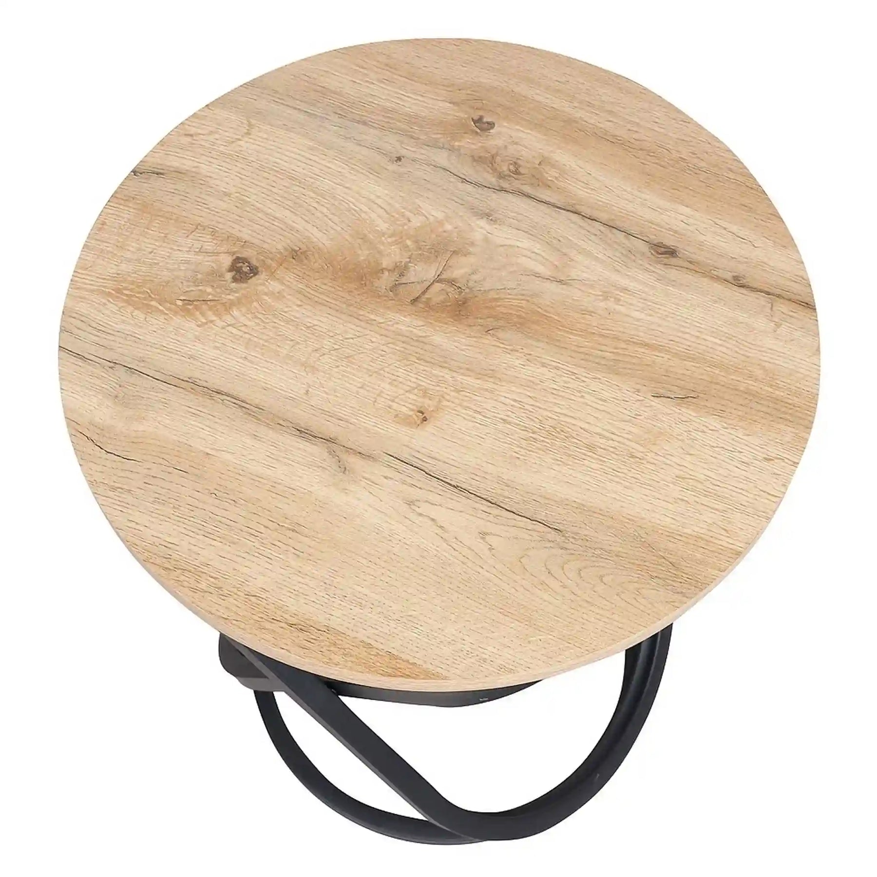 Masuta cafea DETROIT OCN-39082, stejar artisan/negru mat