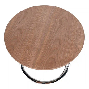 Masuta cafea DETROIT OCN-39083, nuc/negru mat