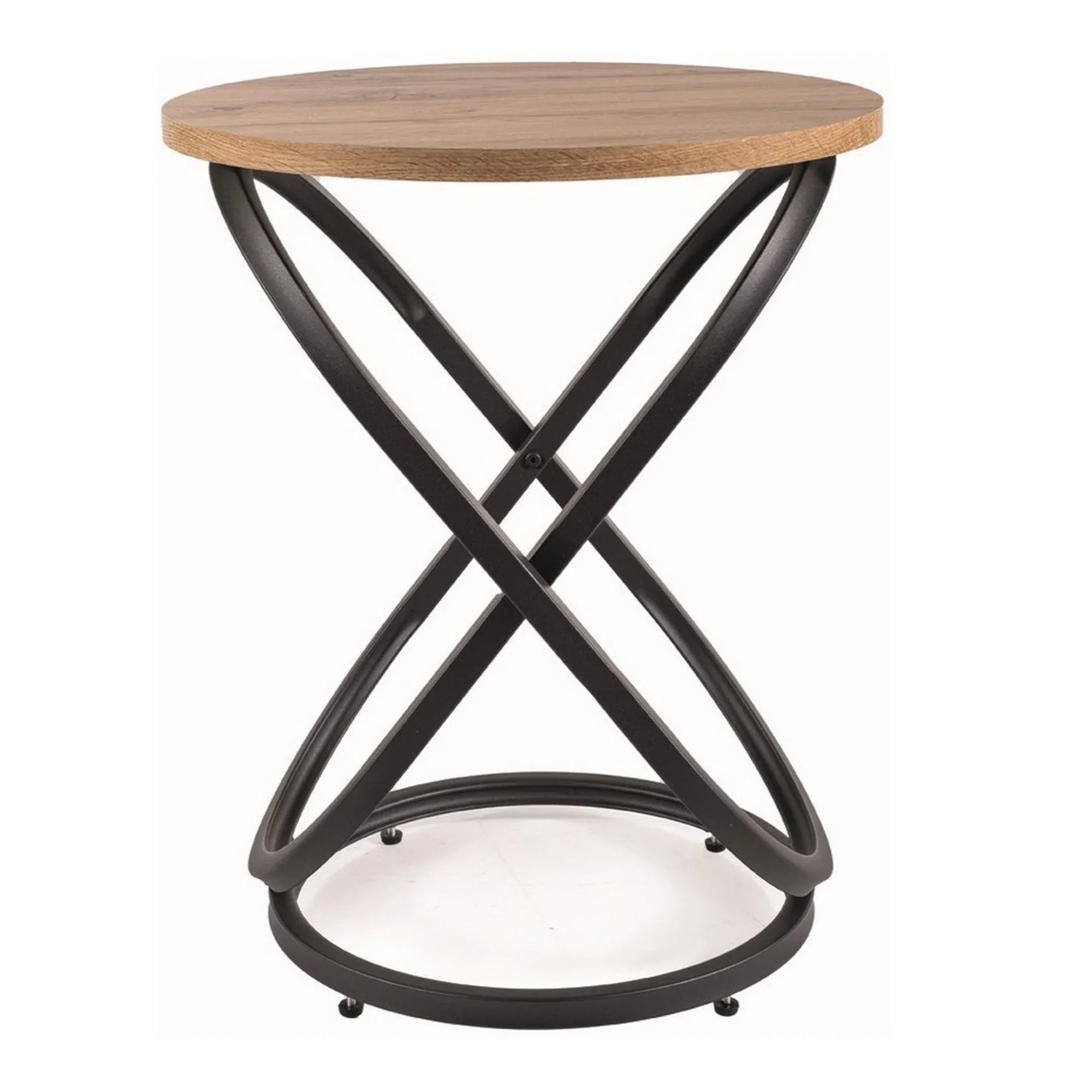 Masuta cafea DETROIT OCN-39085, stejar artisan/negru mat