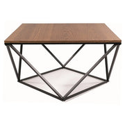 Masuta cafea DETROIT OCN-39090, nuc/negru mat