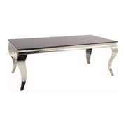 Masuta cafea DETROIT OCN-39107, negru/crom